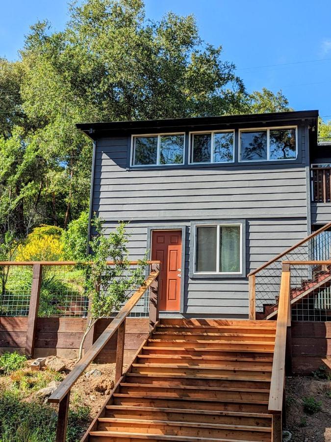 Rivers Breeze Relaxing Riverside Cabin With Private Suite Kayaks Healdsburg Exterior photo